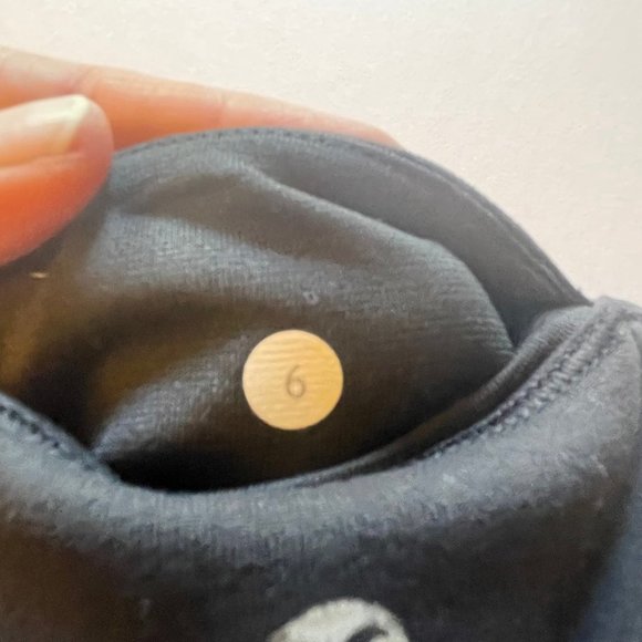 Lululemon Athletica High Rise Two Stripes Leggings Women's Size 6 - Picture 6 of 8